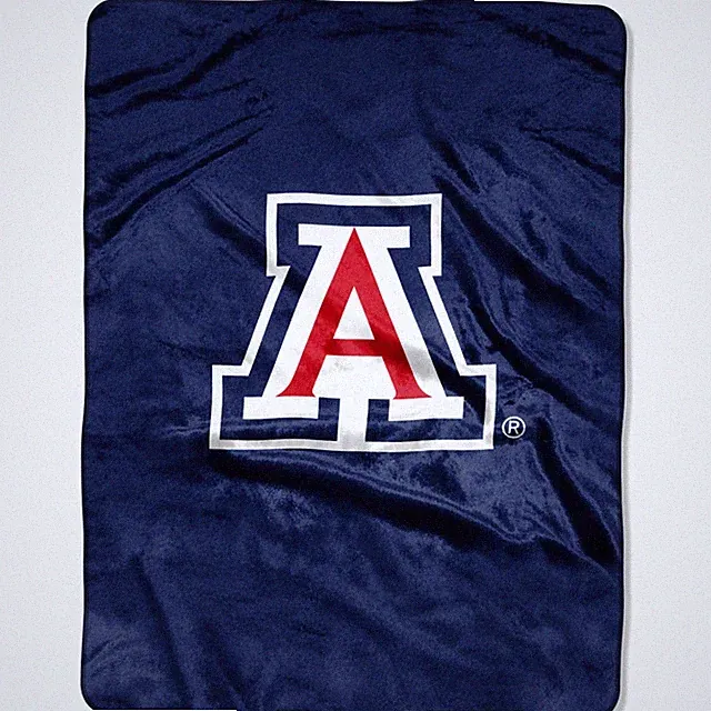 Arizona Wildcats Plush Blanket, 60”x80” - Warm & Soft NCAA BLANKET
