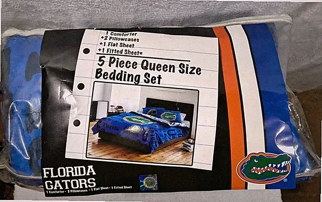 NCAA Florida Gators Full Queen Comforter & Pillowcase Set March Madness Basketba