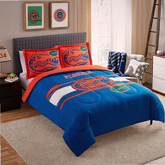 NCAA Florida Gators Officially Licenced Comforter & Sham set