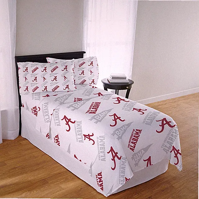 NCAA Officially Licenced Alabama Crimson Tide Sheet Set