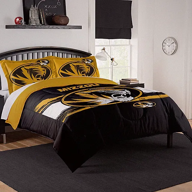 NCAA Officially Licensed Missouri Tigers Comforter & Sham Set
