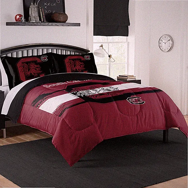 NCAA Officially Licensed South Carolina Gamecocks Comforter & Sham Set