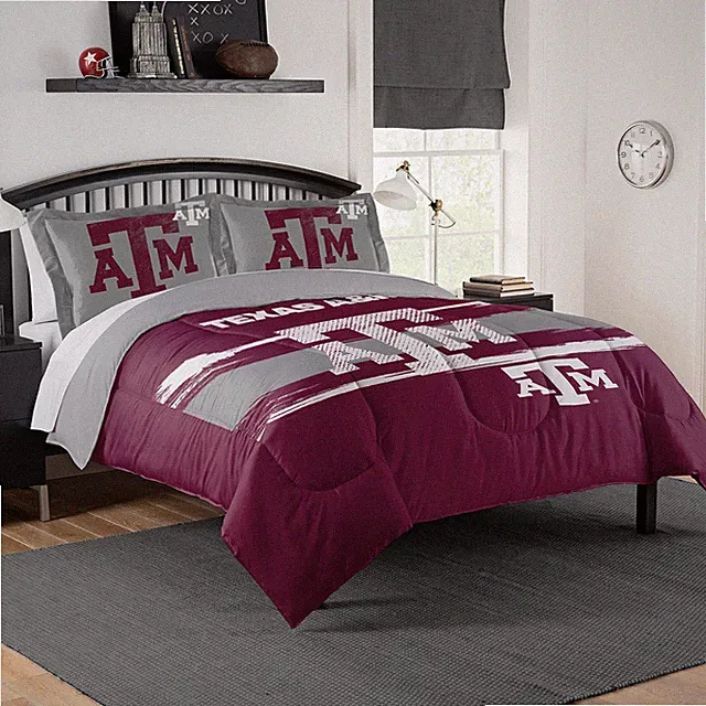 NCAA Officially Licensed Texas A&M Aggies Comforter & Sham Set