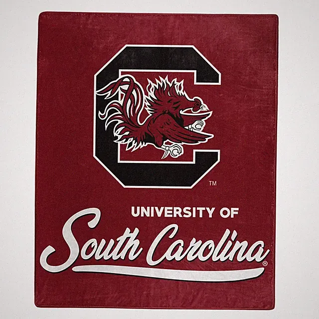 Officially Licensed NCAA 50x60 Raschel Throw Blanket Soft Cozy Fan Gift