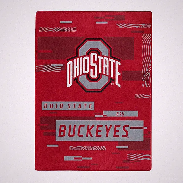 Premium Ohio State Plush 60" x 80" Throw Blanket - Warn & Soft NCAA BLANKET