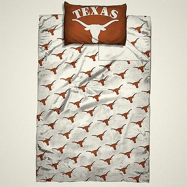 Texas Longhorns NCAA Licensed 4 Piece Full Sheet Set